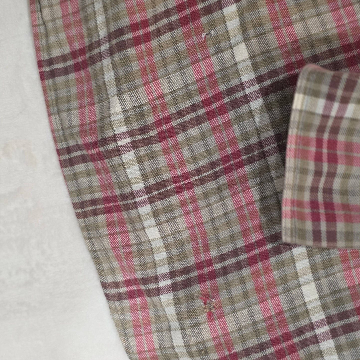 Chaps Ralph Lauren Plaid Button Down Shirt 2XB Big & Tall Long Sleeve Cotton
