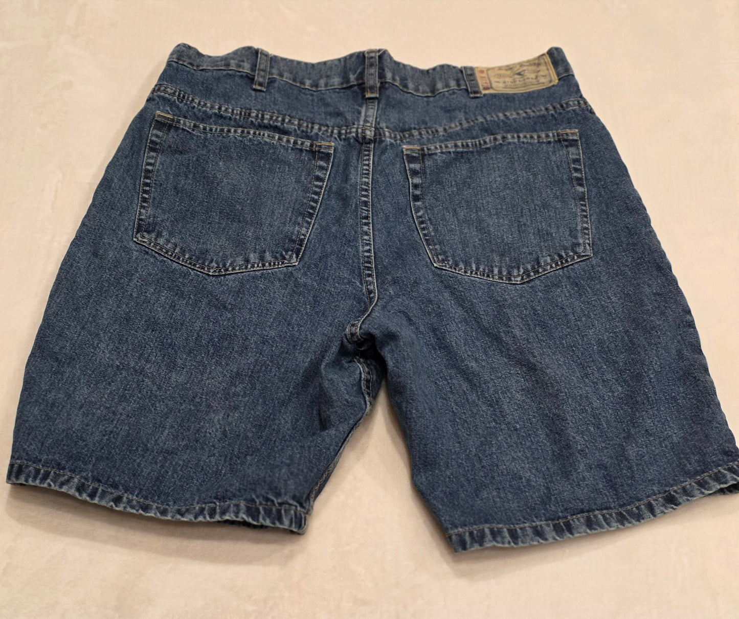 RedHead Denim Shorts Mens 36 Blue Relaxed Fit Bass Pro Shops Jean Shorts Casual