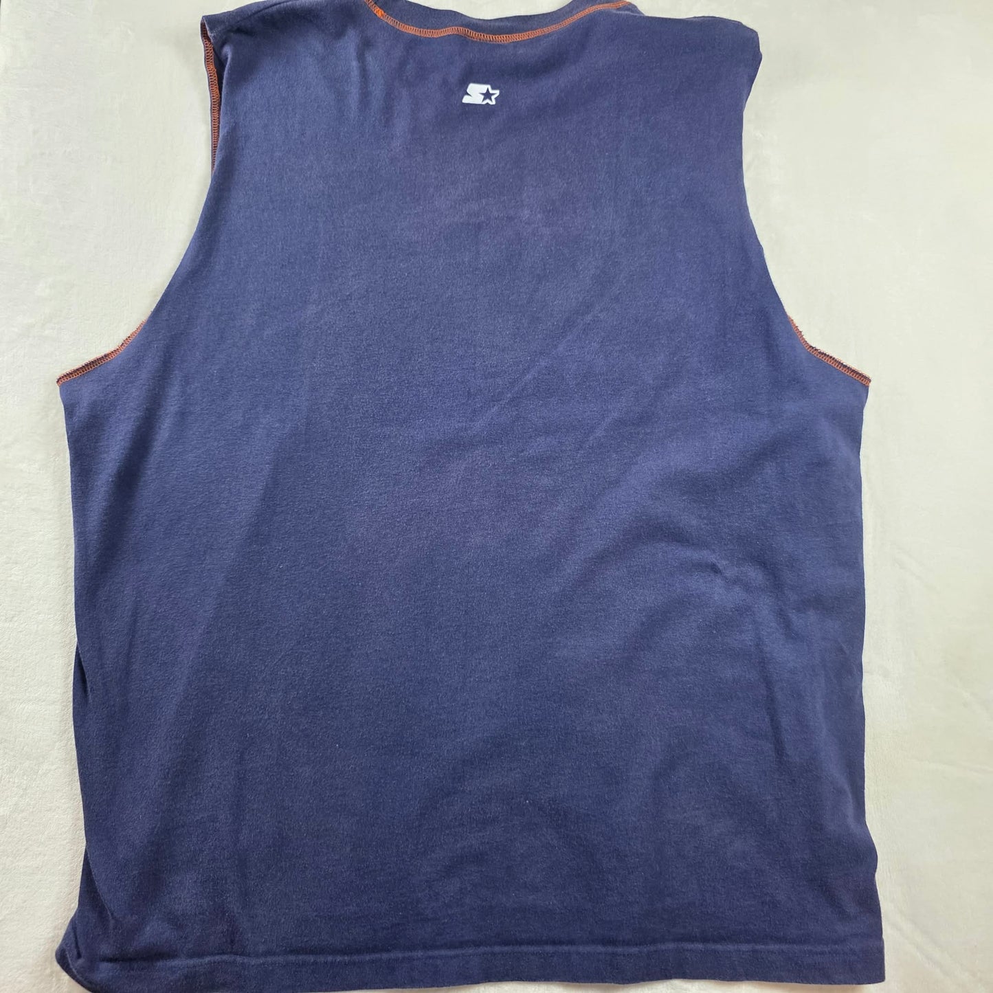 Starter Auburn Tigers Sleeveless Shirt Mens XL Blue NCAA Tank Top Tagless Sport