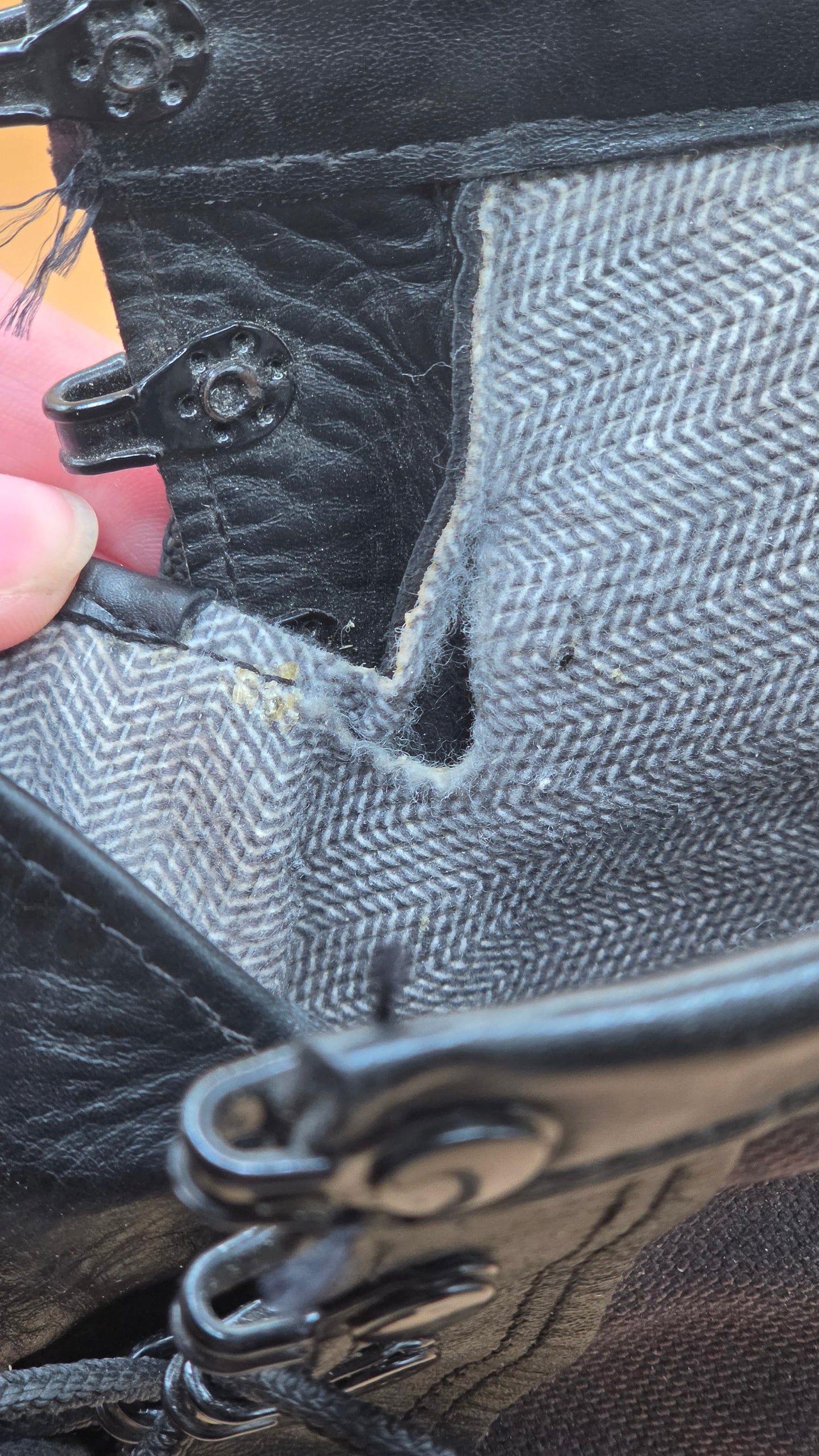 Bates Gore-Tex Military Combat Boots Black Vibram Sole Tactical Army Size Unknown