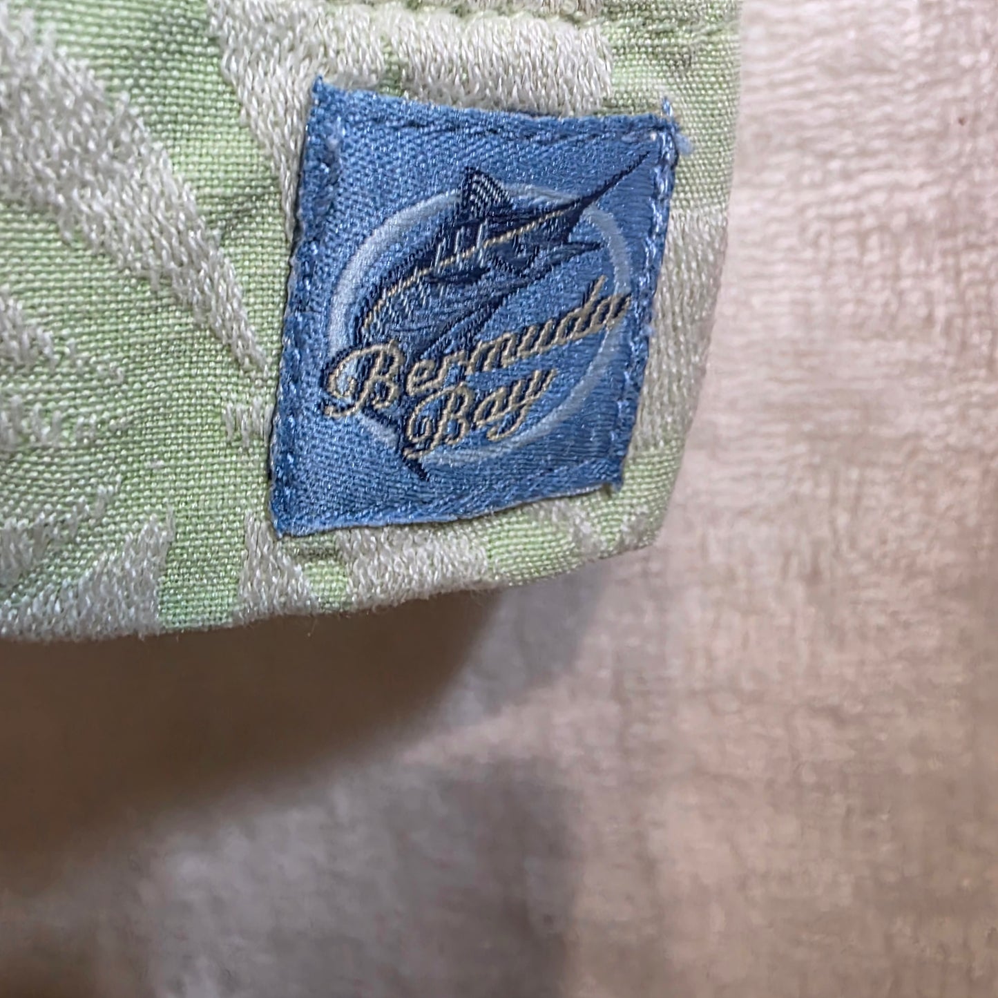 Bermuda Bay 100% Silk Hawaiian Button-up Short Sleeve Shirt Men's XXL