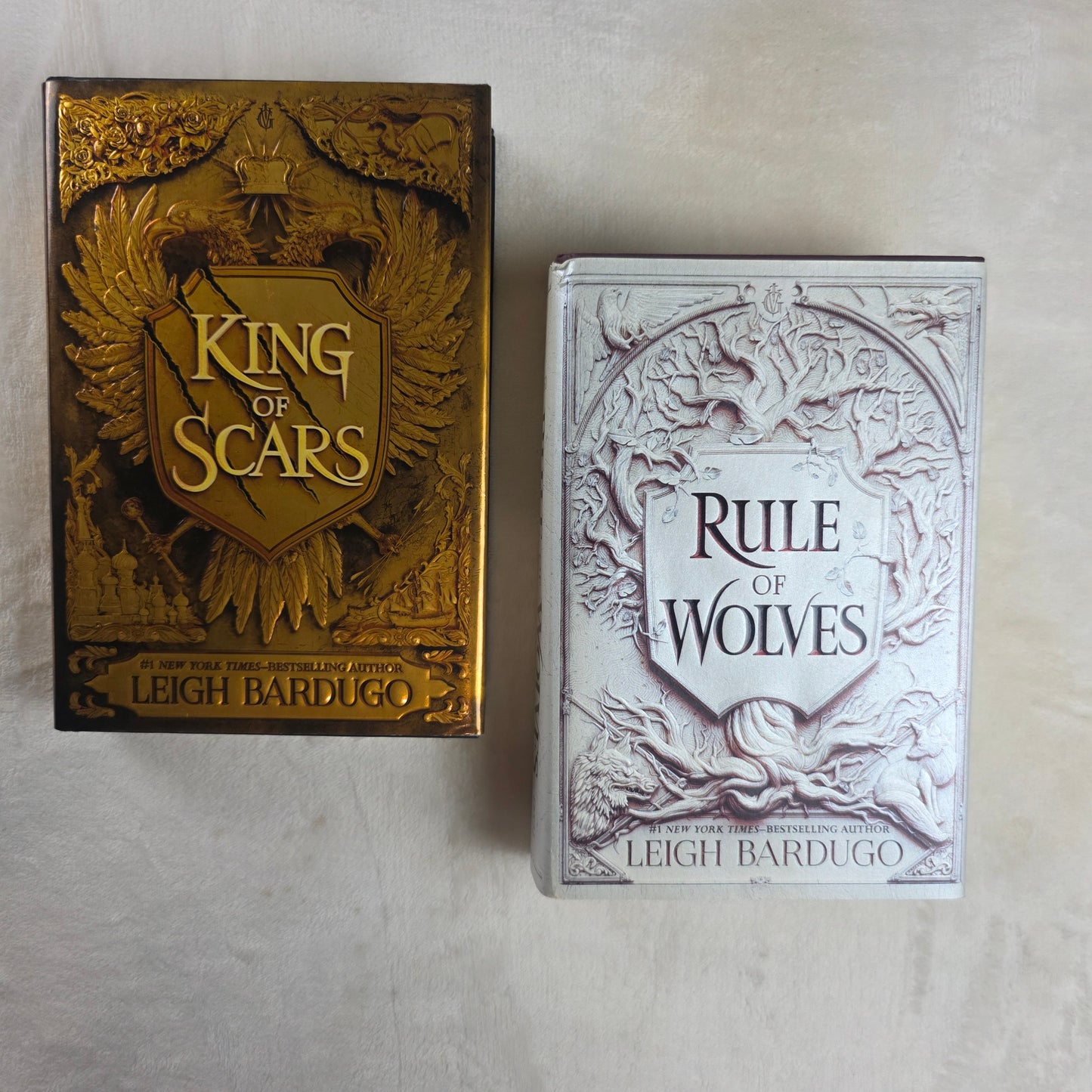 Leigh Bardugo Grishaverse Hardcover Set | King of Scars & Rule of Wolves
