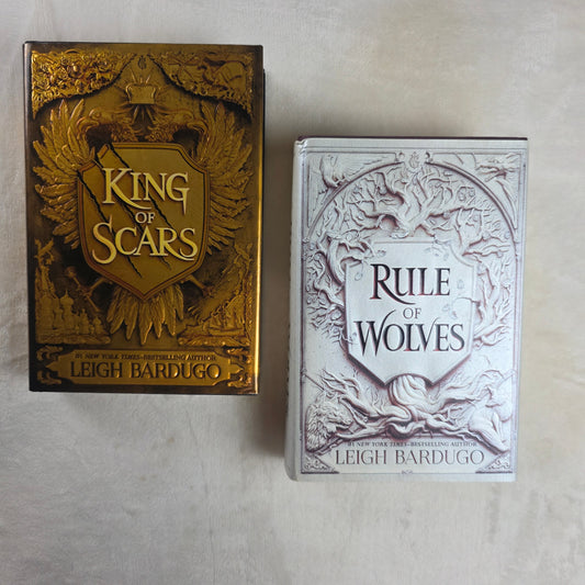 Leigh Bardugo Grishaverse Hardcover Set | King of Scars & Rule of Wolves