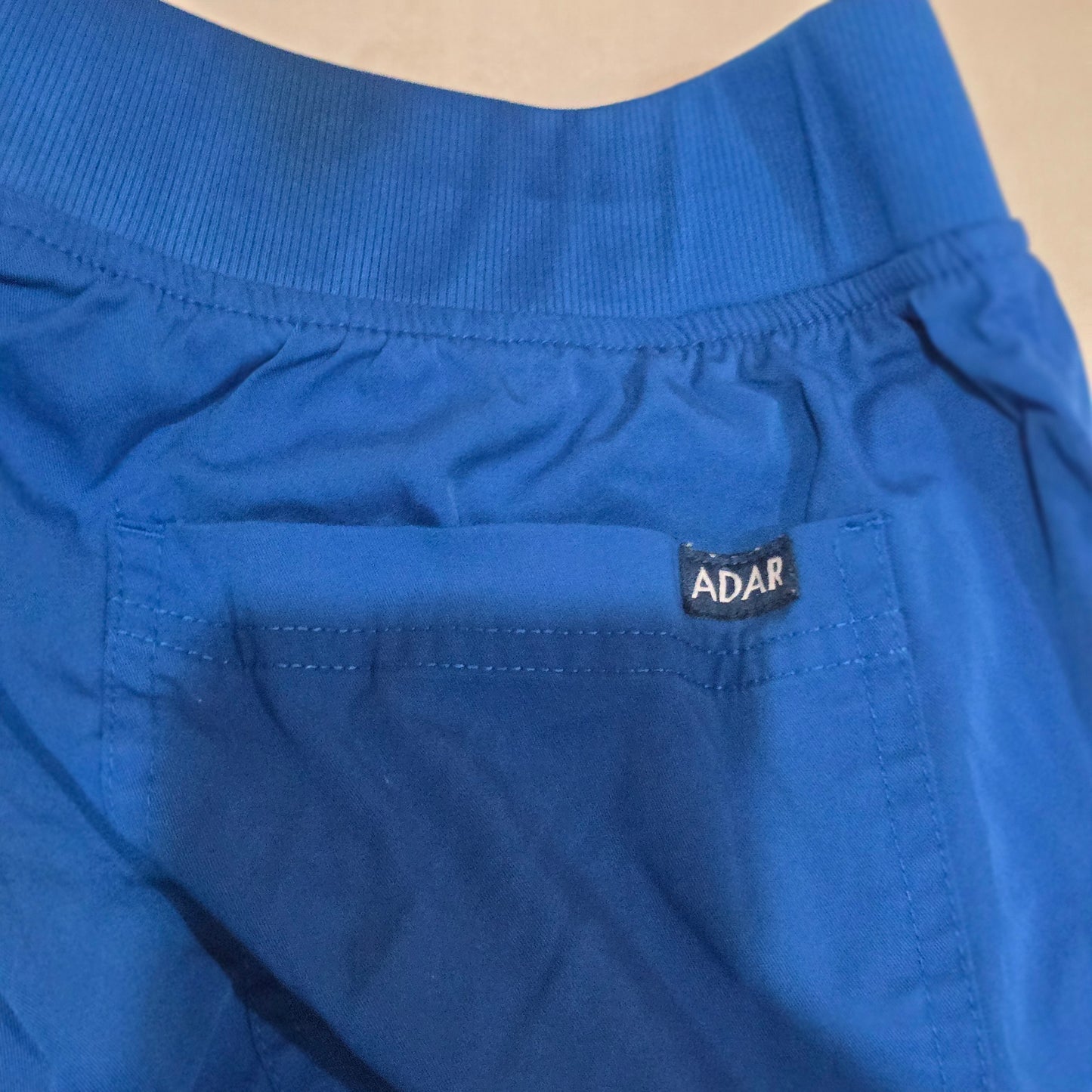 Womens Adar Pro Royal Blue Scrub Set Medium Medical Nurse Uniform Top Pants