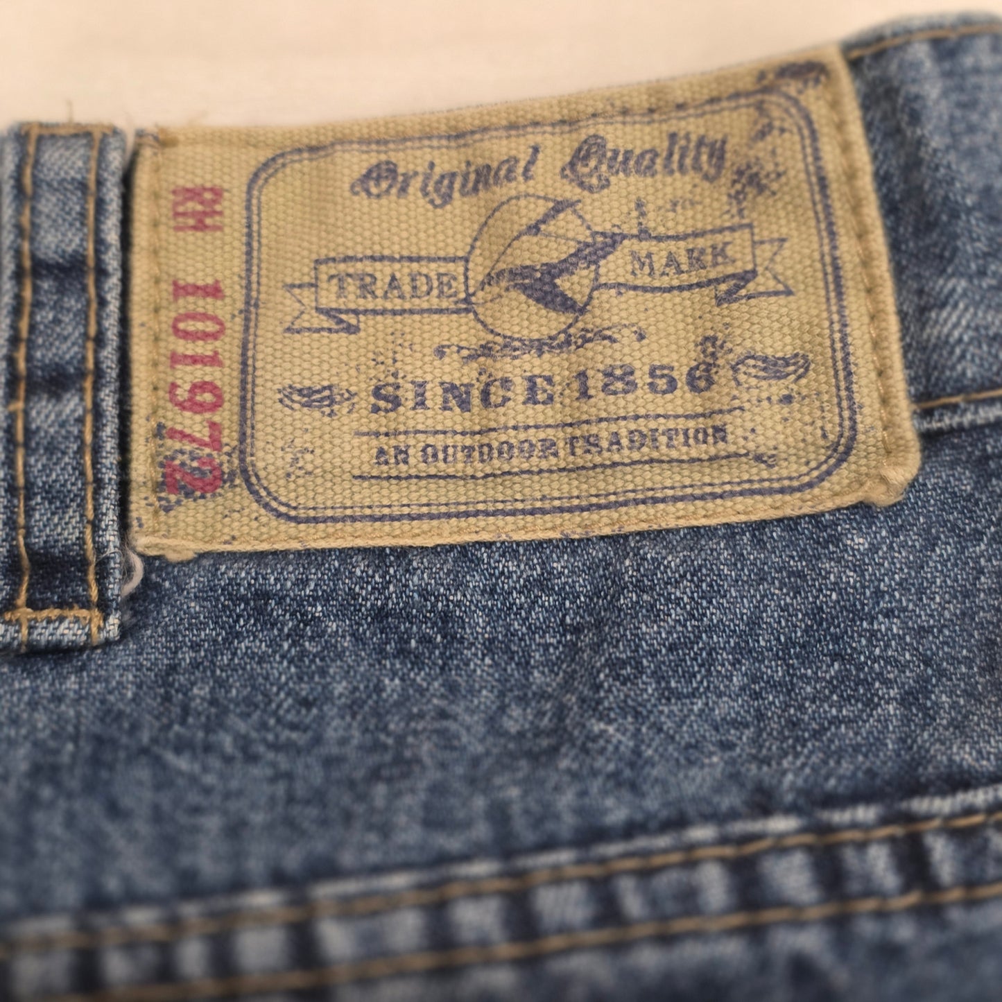RedHead Denim Shorts Mens 36 Blue Relaxed Fit Bass Pro Shops Jean Shorts Casual