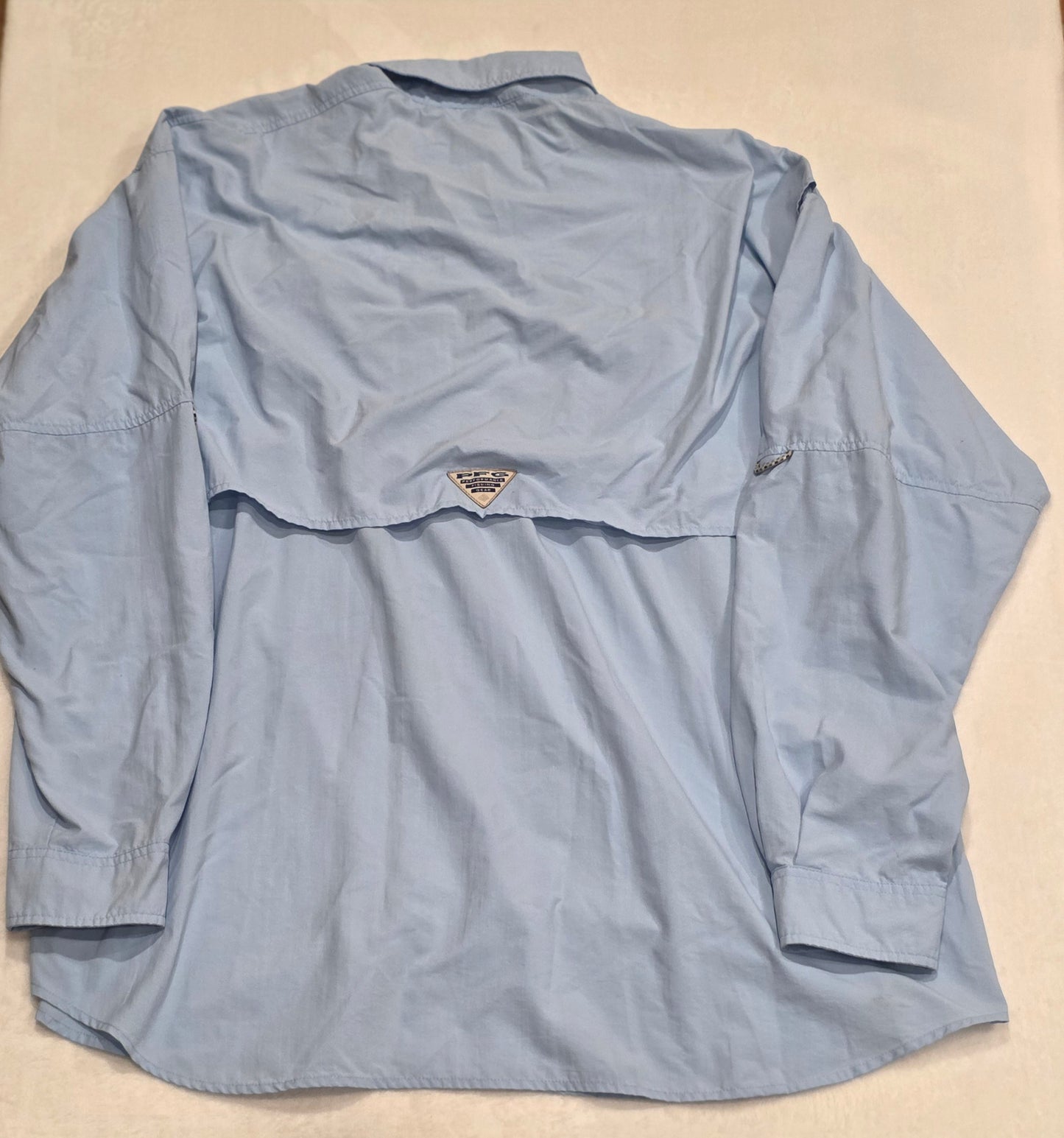 Lot of 3 Columbia PFG Men’s XXL Fishing Shirts Vented Long Sleeve Outdoor