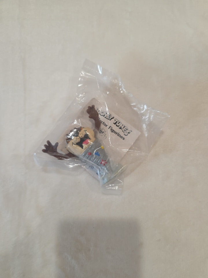 Vintage Looney Tunes Tasmanian Devil Shell Gas Collectible Figurine Toy 1990 WB NIP