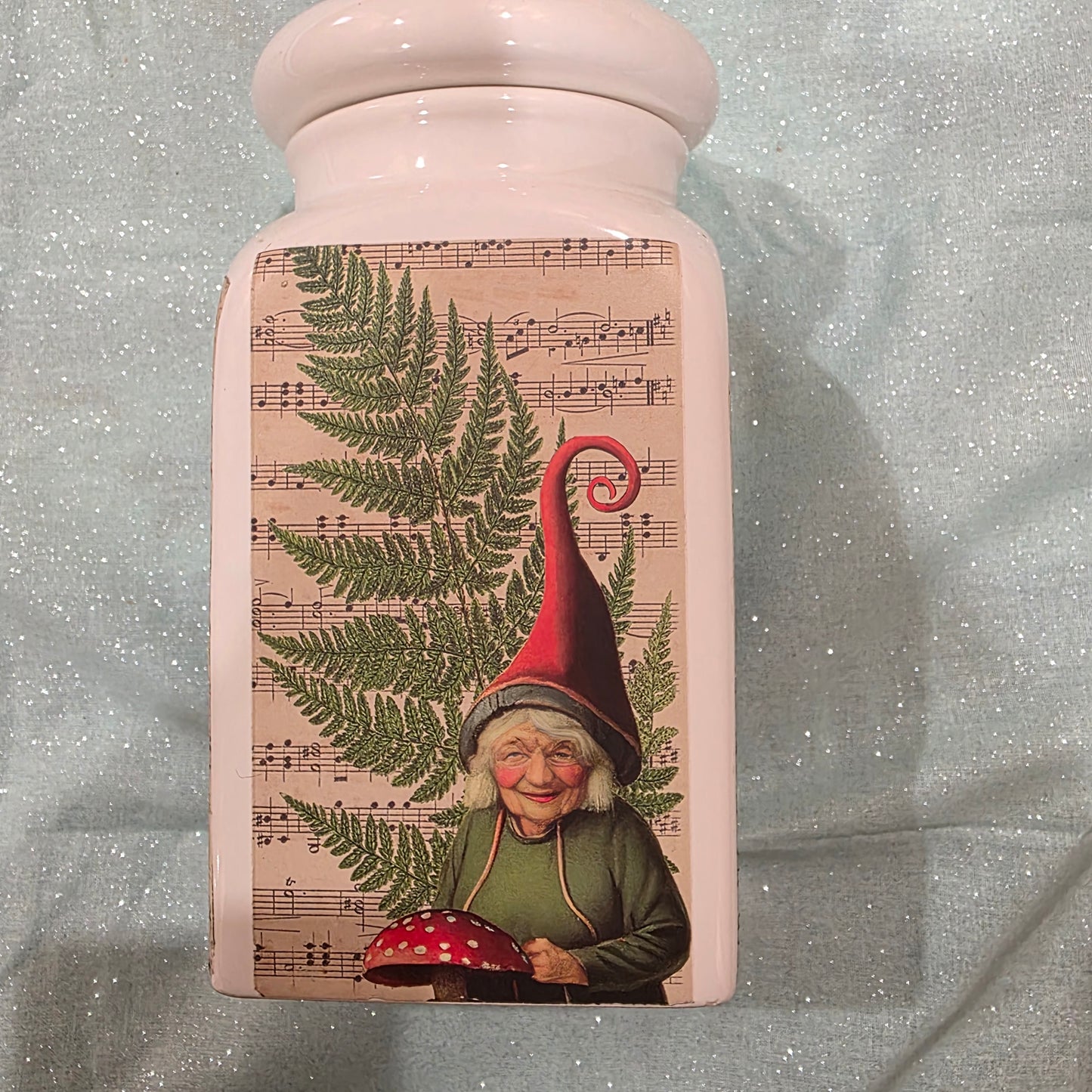Cottagecore Forest Fantasy Decorative Storage Jar