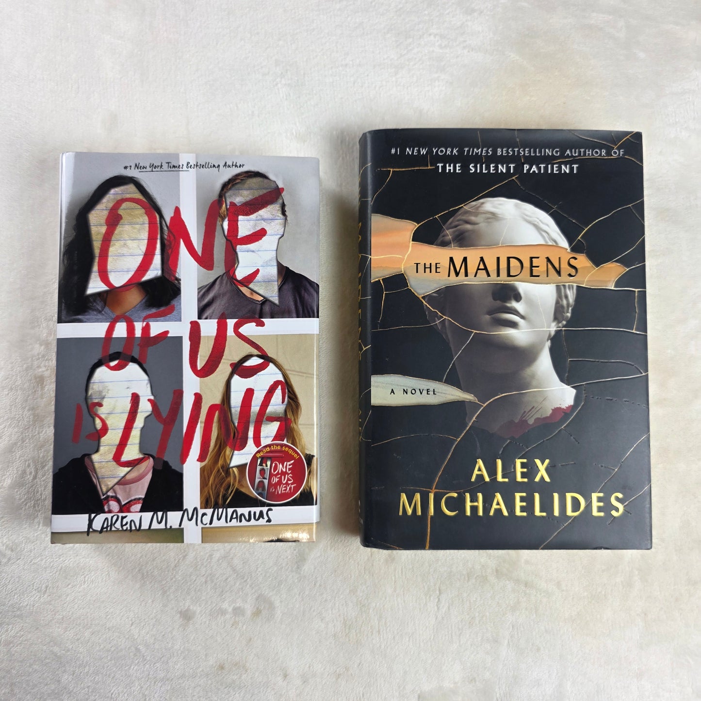 Mystery & Thriller Book Bundle | One of Us Is Lying + The Maidens