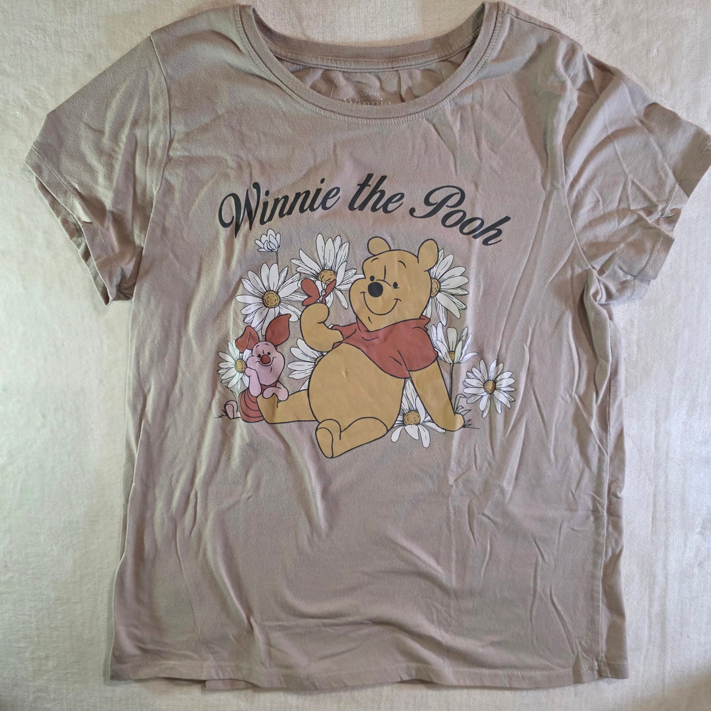 Disney Winnie The Pooh Women’s T-Shirt Size M Pooh & Piglet