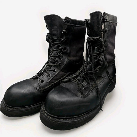 Bates Gore-Tex Military Combat Boots Black Vibram Sole Tactical Army Size Unknown