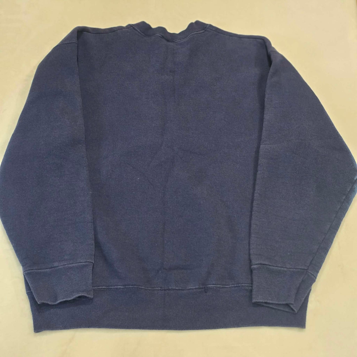 Auburn Tigers Vintage Embroidered Logo Crewneck Sweatshirt Navy Size L FOTL