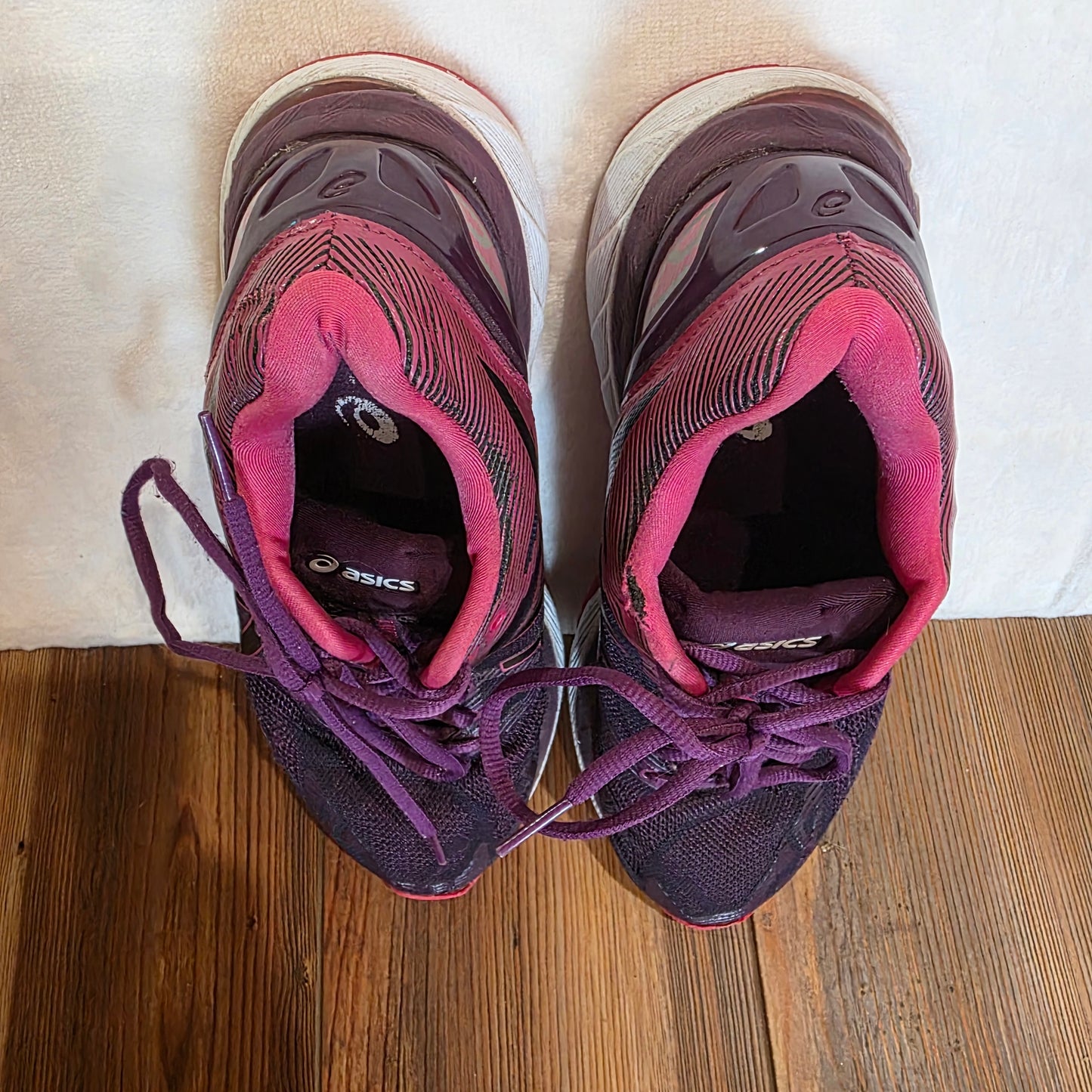 Women’s ASICS Gel-Nimbus 19 Black|Cosmo Pink|Winter Bloom Running Shoes US 7